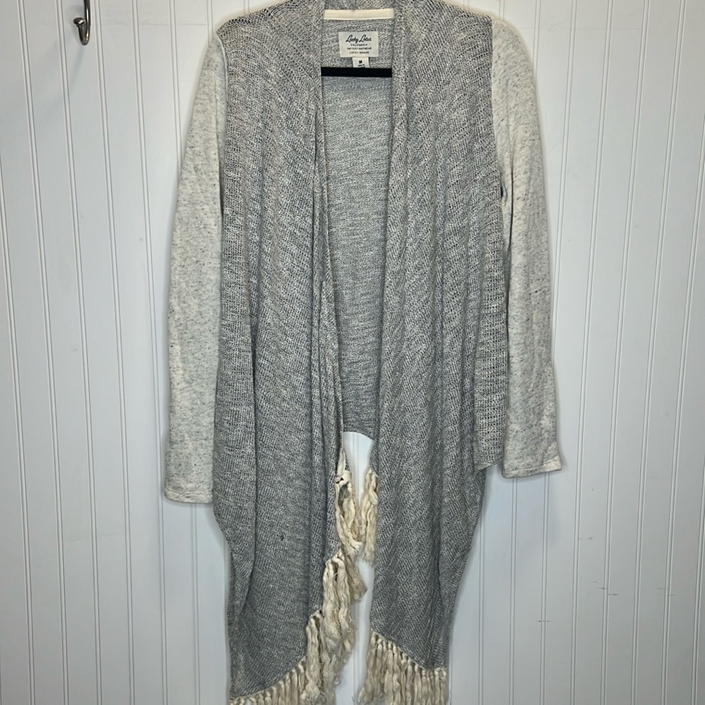 Fringed Shawl Size Medium